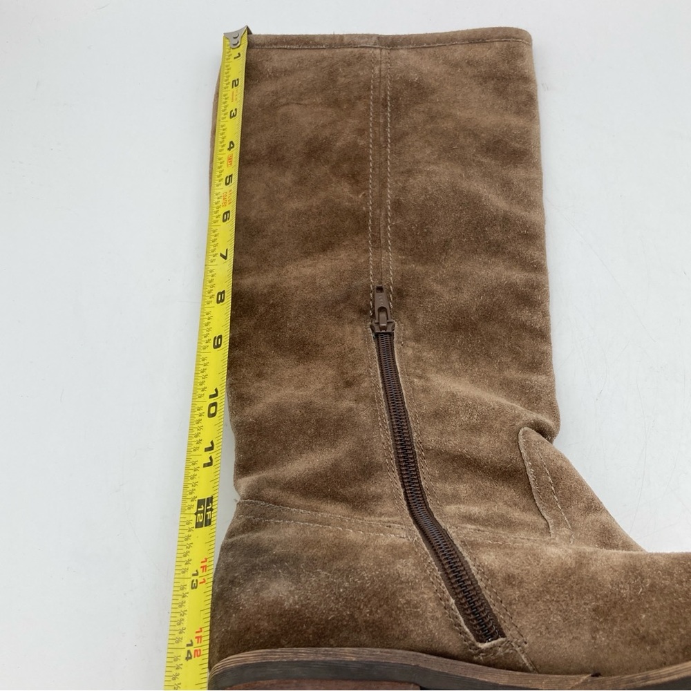 Franco Sarto A-Track Suede Knee High Boots - Picture 9 of 10